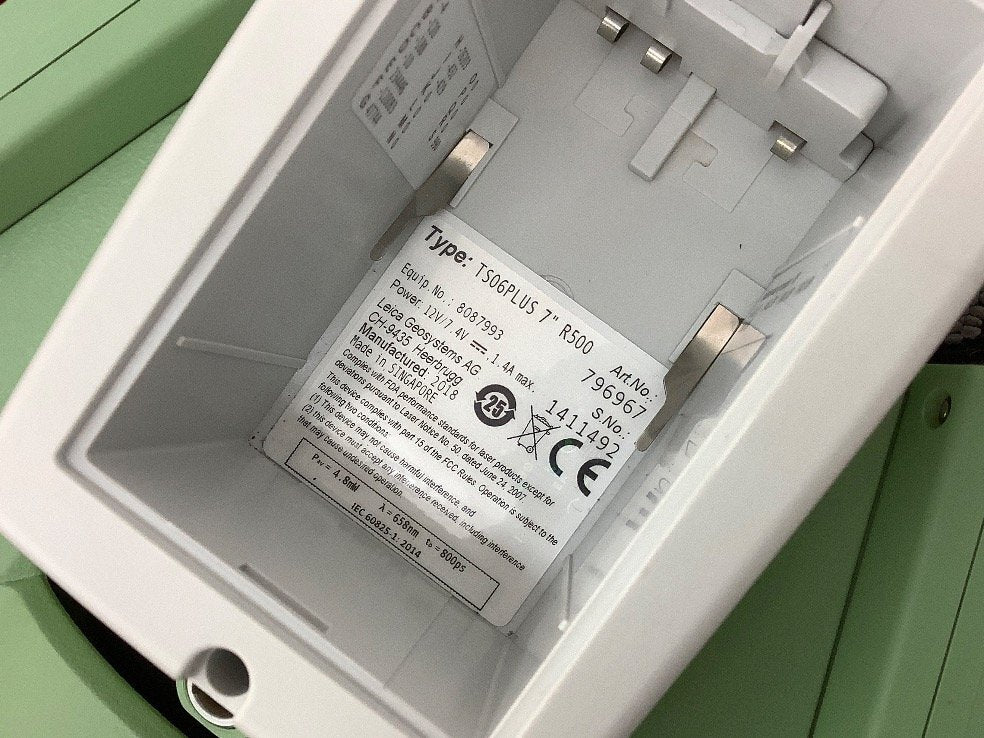 Leica TS06 plus Total Station (for parts or not working) [t1246997111]