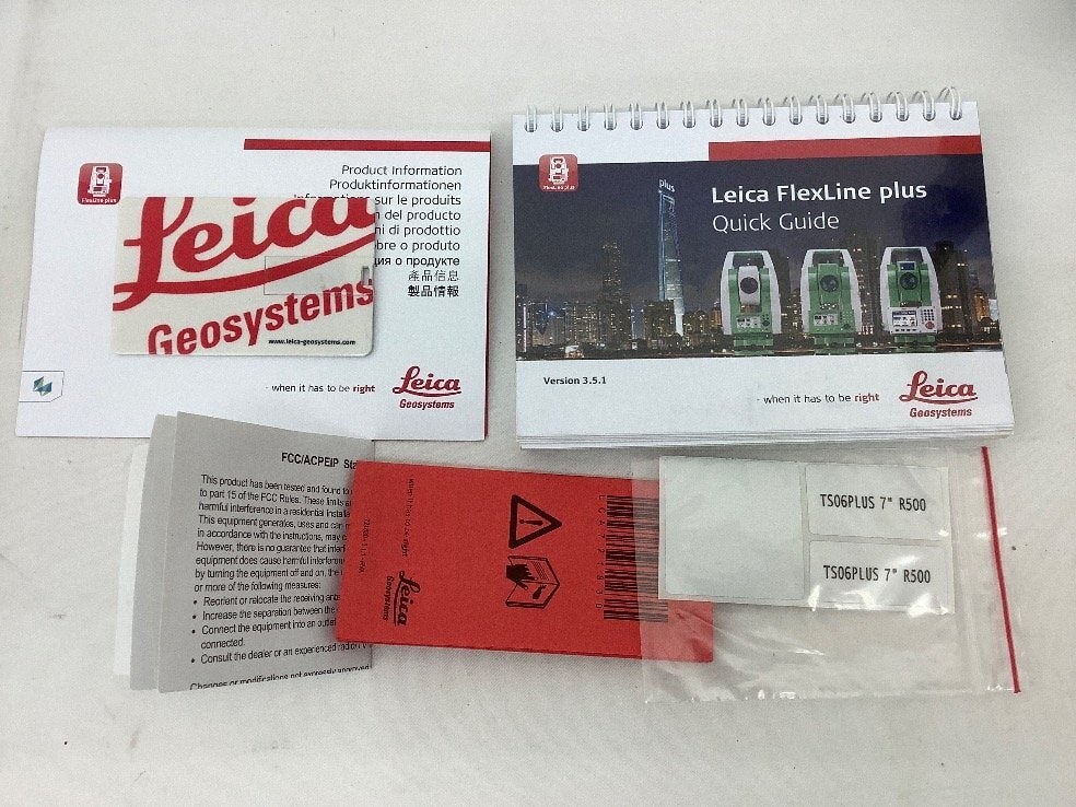 Leica TS06 plus Total Station (for parts or not working) [t1246997111]