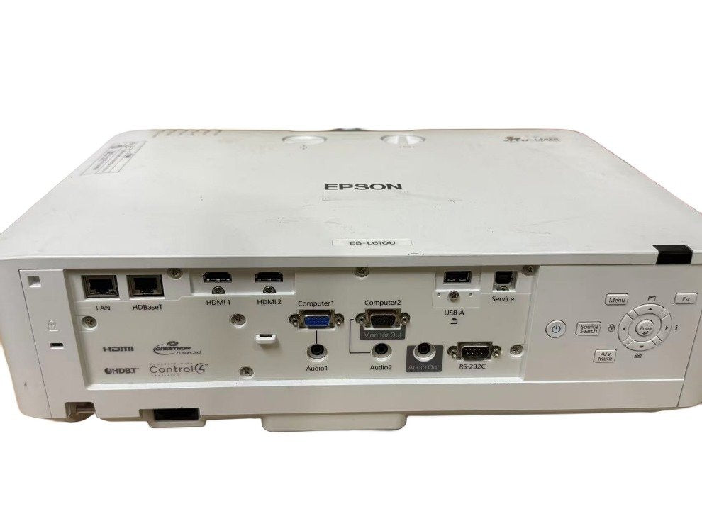 EPSON EB-L610U Business Projector Laser Light Source with Remote Control and AC Adapter [u1186432859]