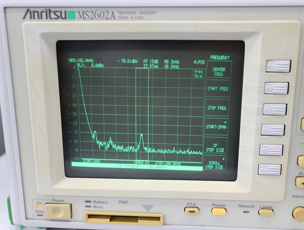 Anritsu MS2602A Spectrum Analyzer 8GHz [x1053842920]