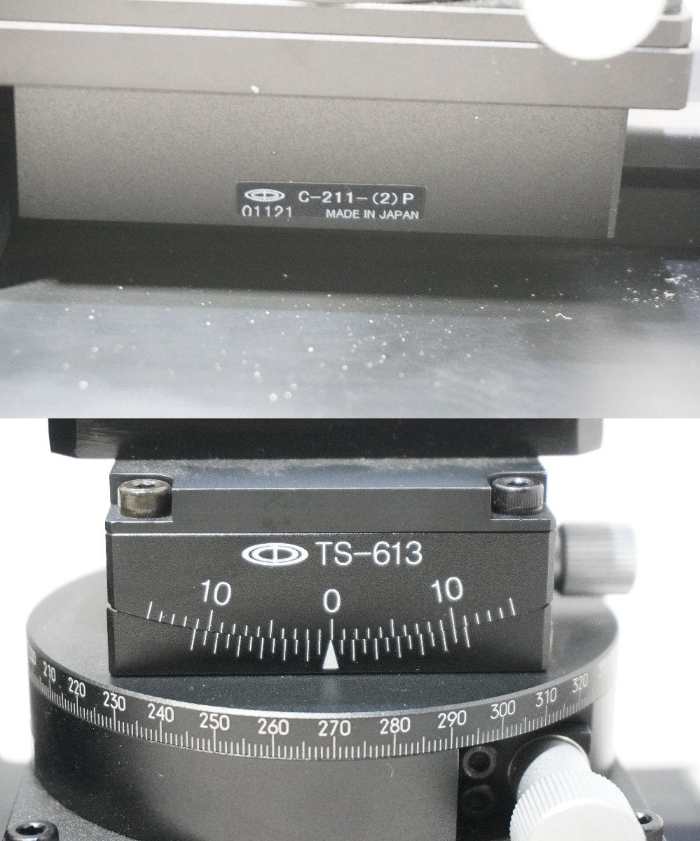 IKegami HDL40 Camera Head with Rail Carrier C-211-(2)P and Goniometer Stage TS-613 Case [d1212283761]