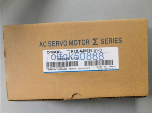 OMRON R7M-A40030-S1-D Servo Motor [b1100875235]