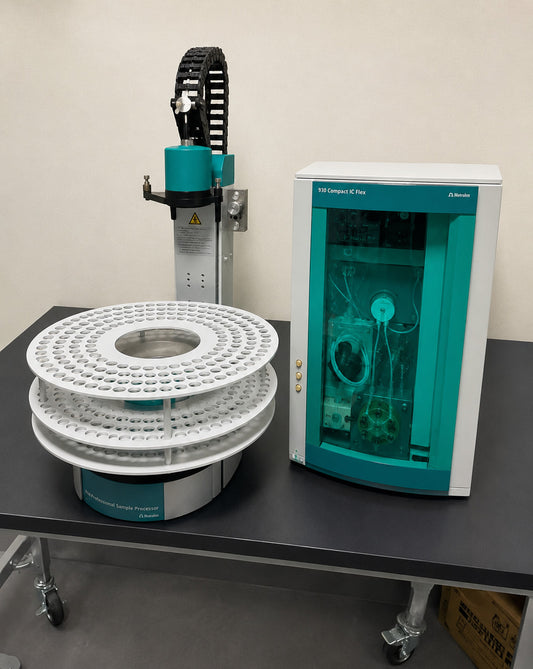 Metrohm 930 IC Flex Ion Chromatograph 858 Autosampler MagIC Net Software Licence